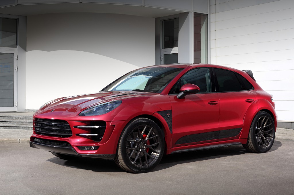 Porsche Macan URSA, RED.