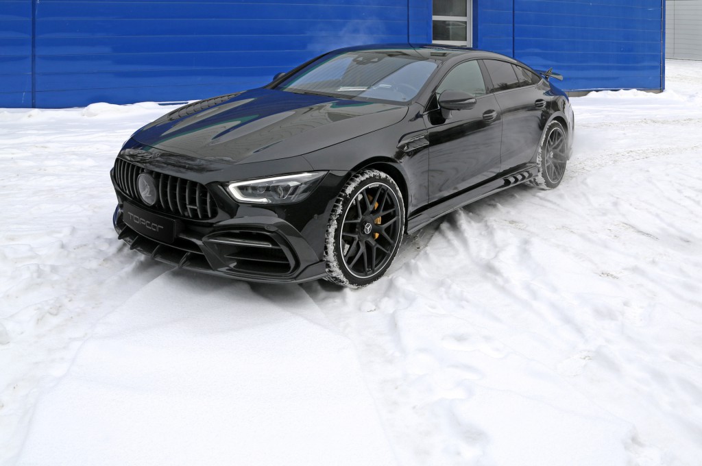 Mercedes AMG GT 4 door Inferno black