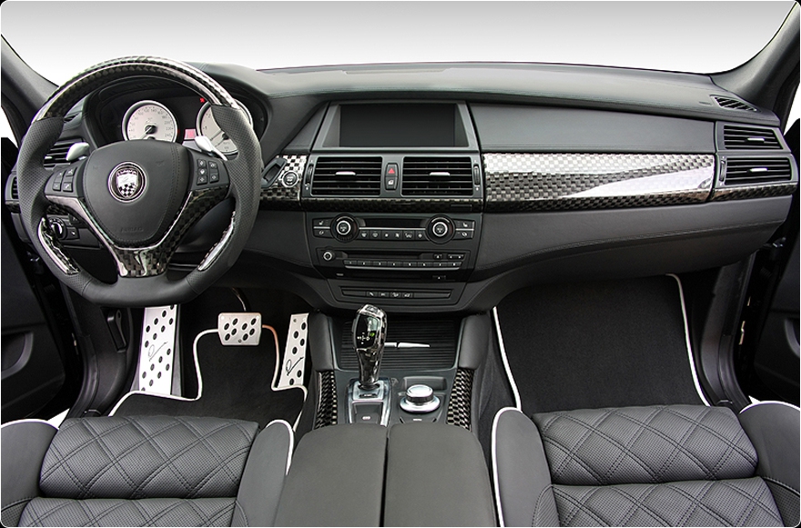 BMW CLR X 650 Lumma Design Deep Black interior