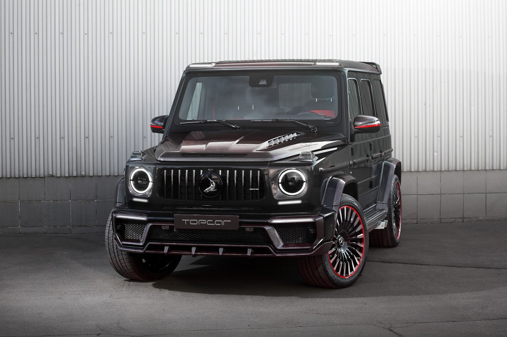 Mercedes-AMG G63 INFERNO black with red