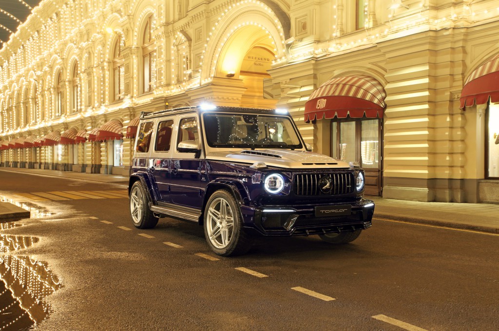 Mercedes AMG G63 INFERNO yachting