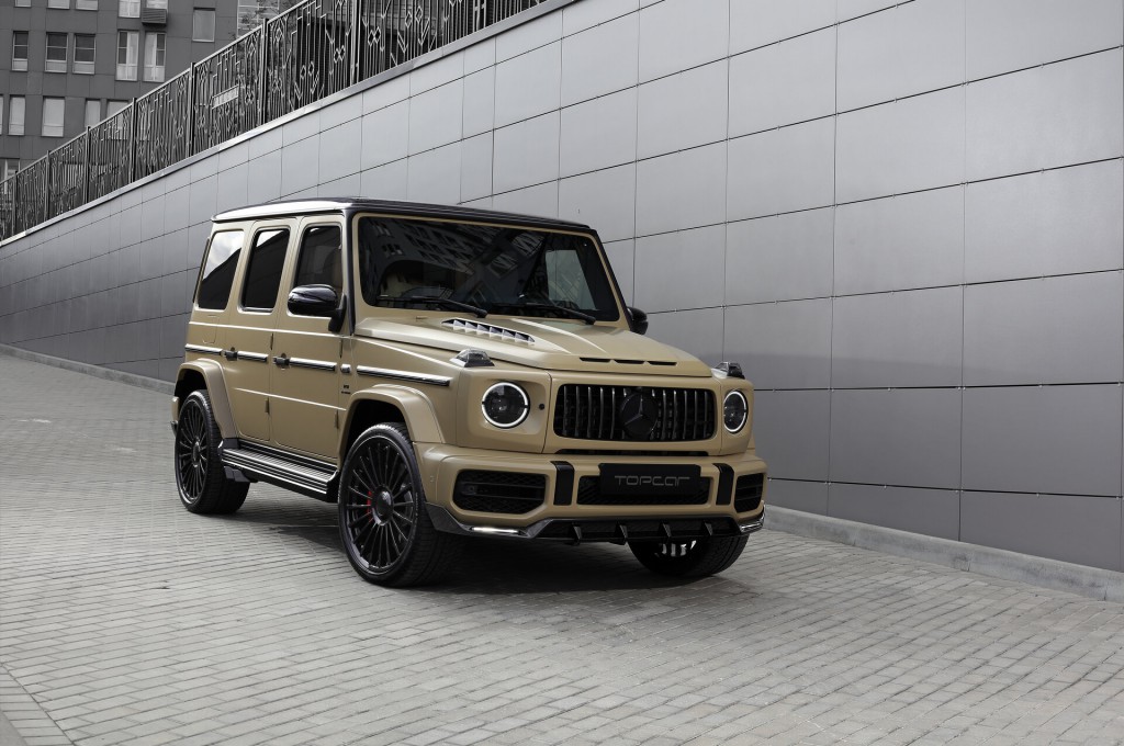 Mercedes-Benz G-class INFERNO sand color