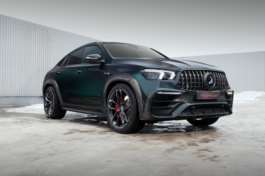 Mercedes-Benz GLE Coupe INFERNO green