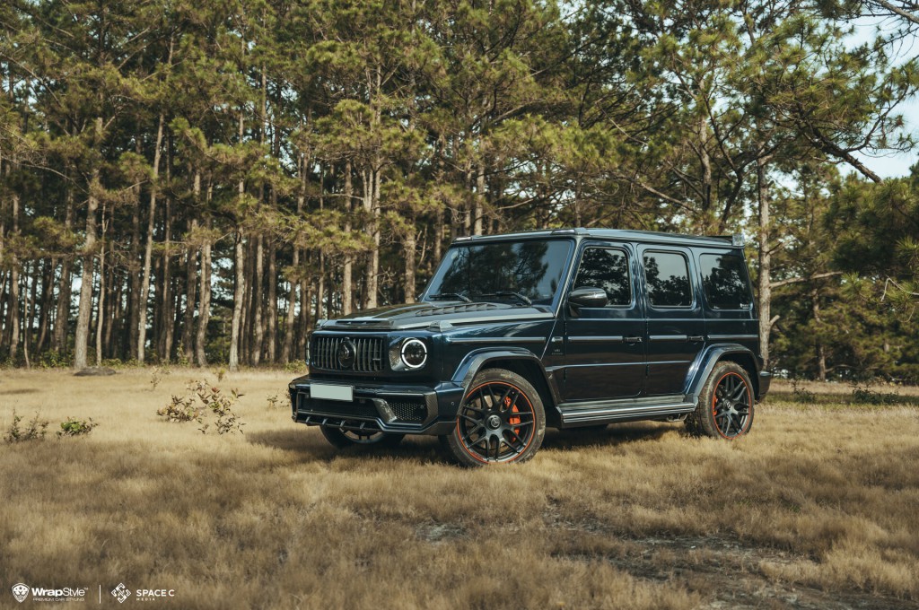 Mercedes AMG G63 Inferno blue