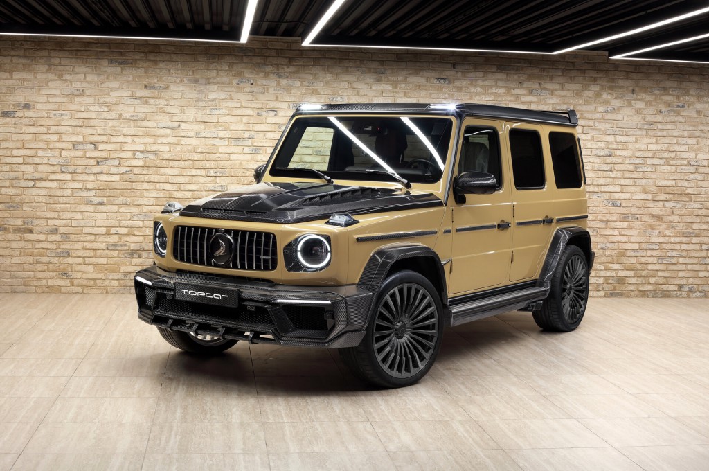 Mercedes-Benz G-class INFERNO sand color