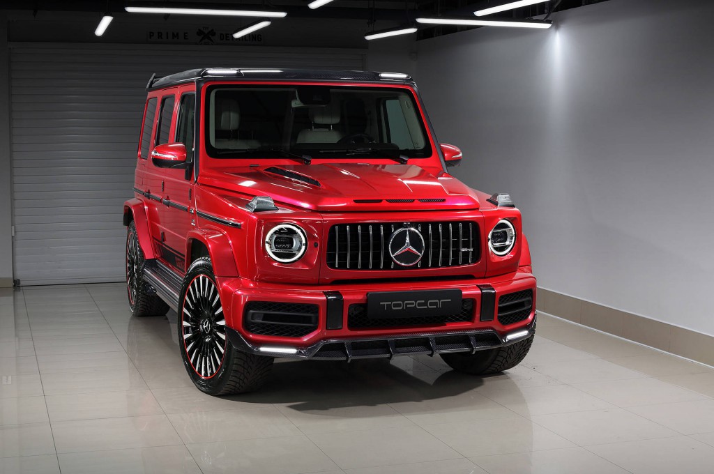 Mercedes - AMG G63 light pack INFERNO red