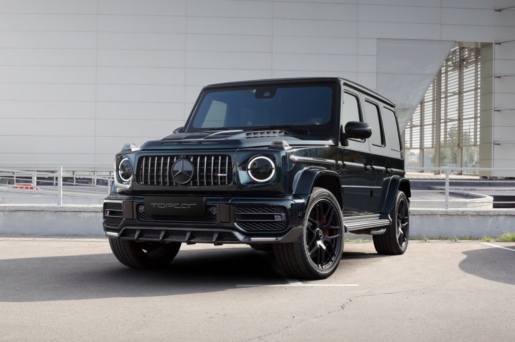 Mercedes G63 AMG Dark Green colour