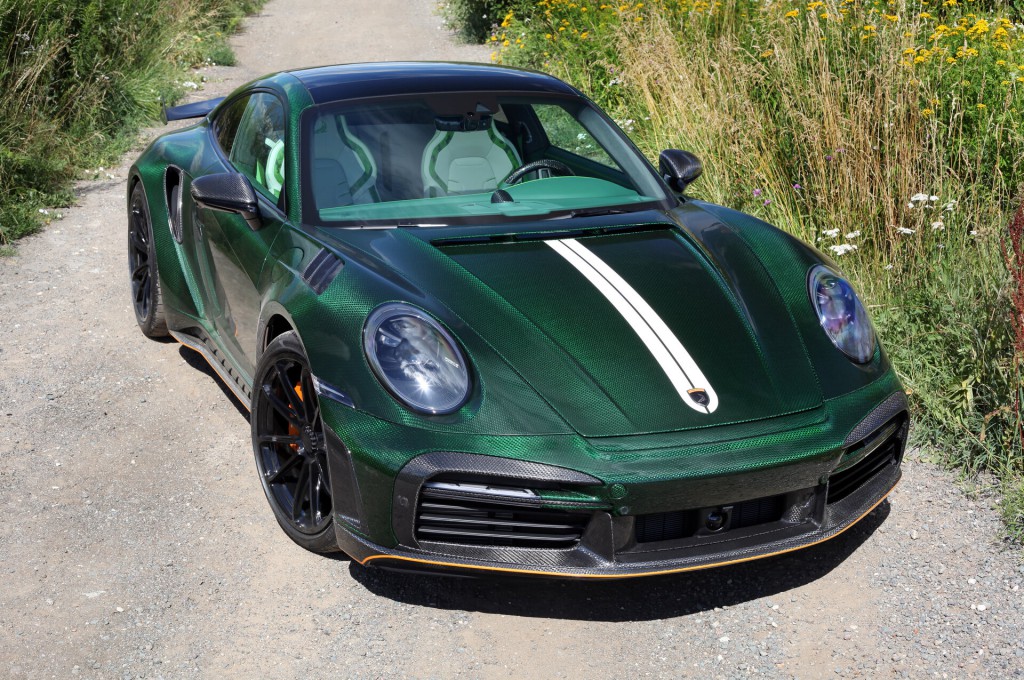 Porsche 992 Stinger GTR Stealth Edition (1 of 7) Full Green Carbon Body