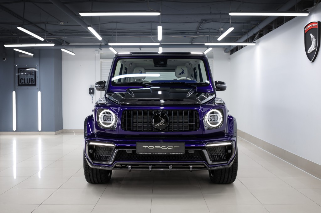 Mercedes-Benz G350D Violet Inferno