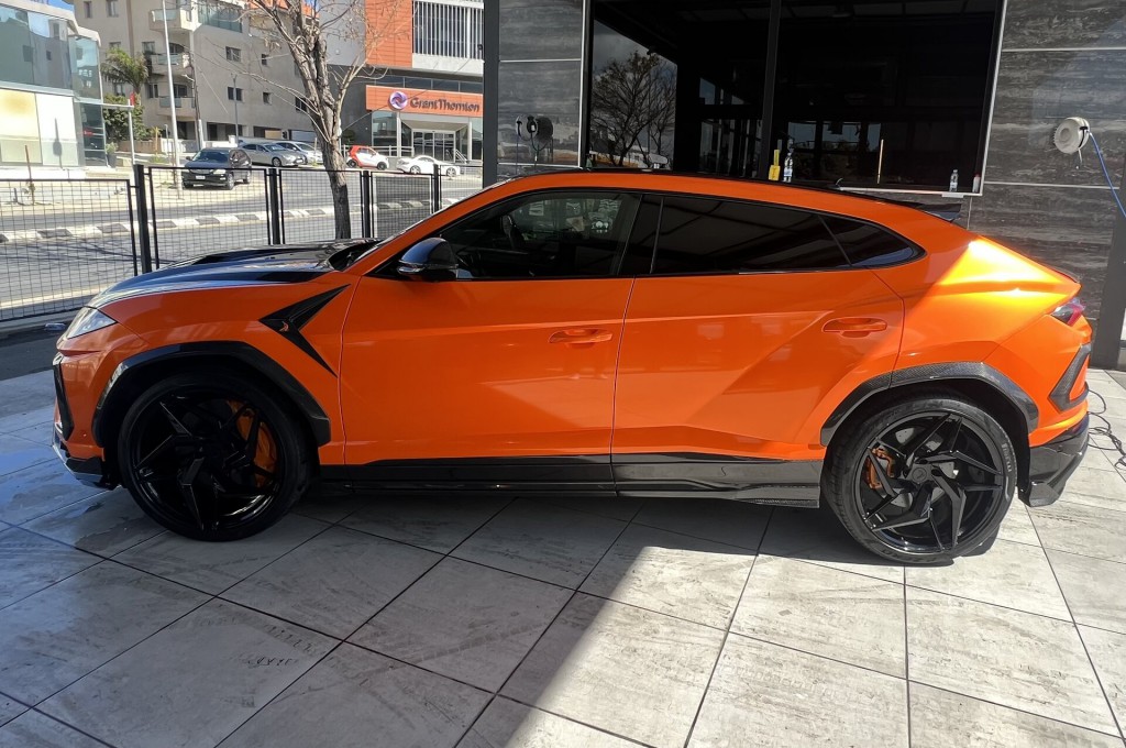 Two Lamborghini Urus