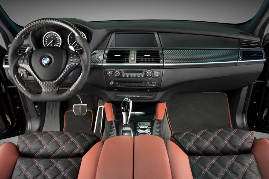 BMW CLR X 650 Lumma Brown-Black interior