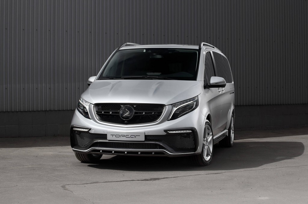 Mercedes V class Inferno silver