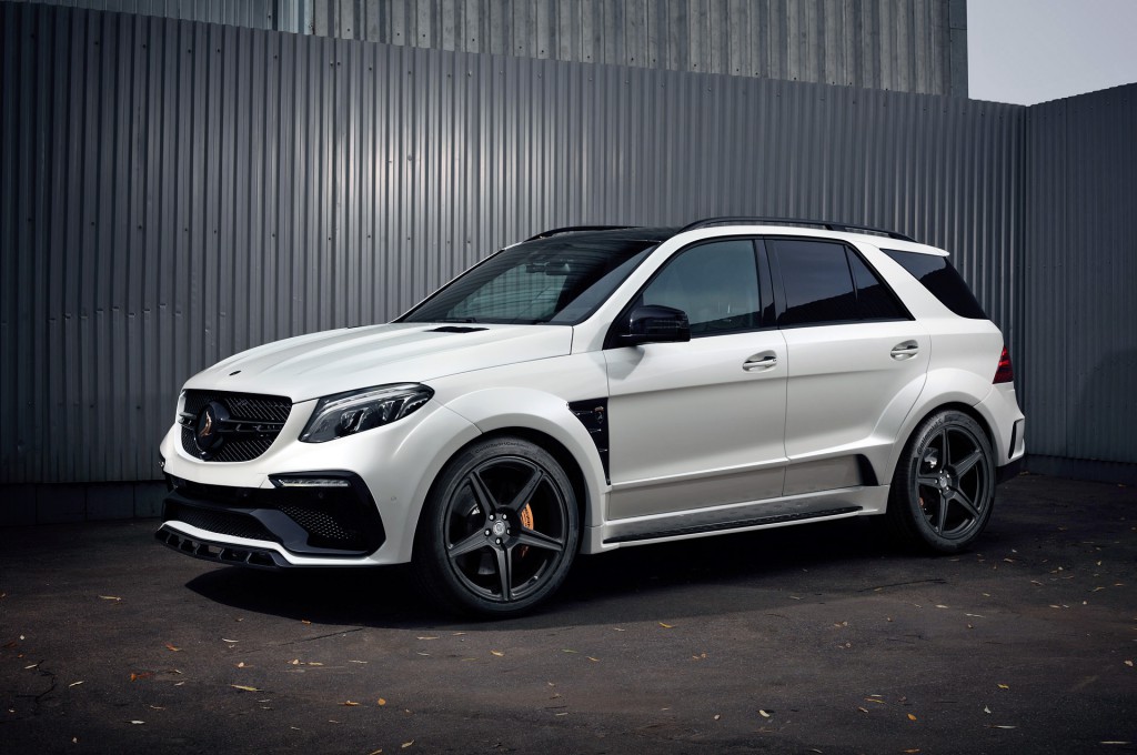 Mercedes-Benz GLE 63 Wagon INFERNO. WHITE.