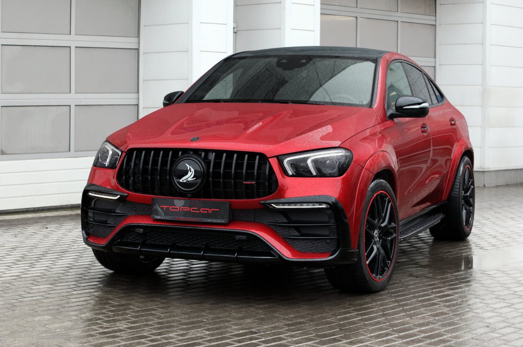 Mercedes-Benz GLE Coupe INFERNO bright red