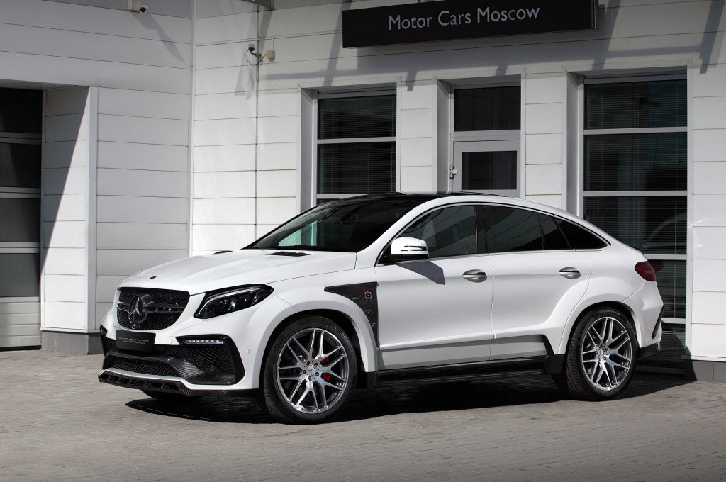 Mercedes-Benz GLE Coupe INFERNO. White.