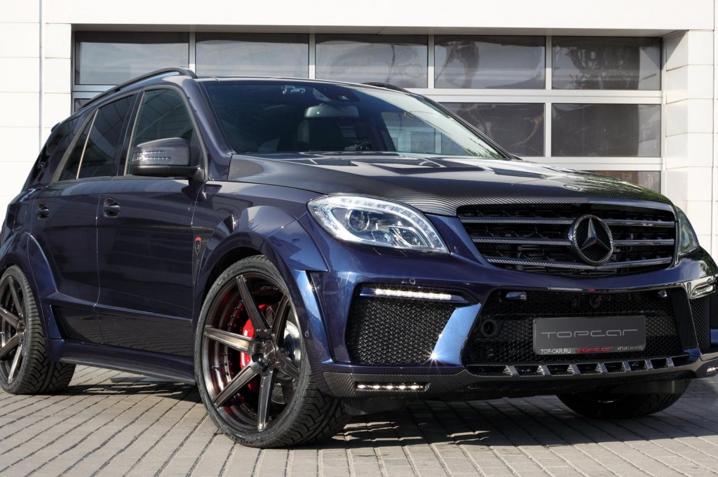 Mercedes Benz ML63 Inferno Dark Blue