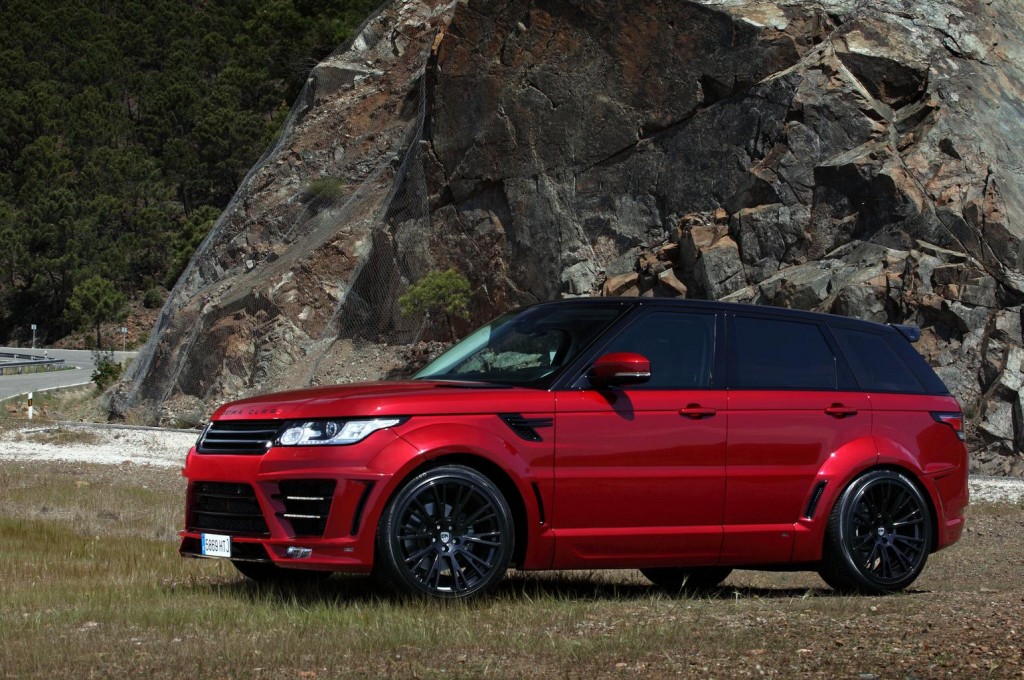 Range Rover Sport Lumma CLR RS Red