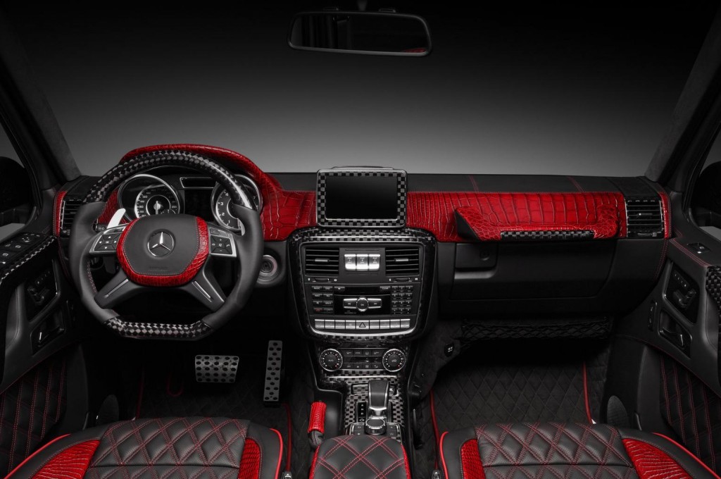 Mercedes Benz G65 Red Interior