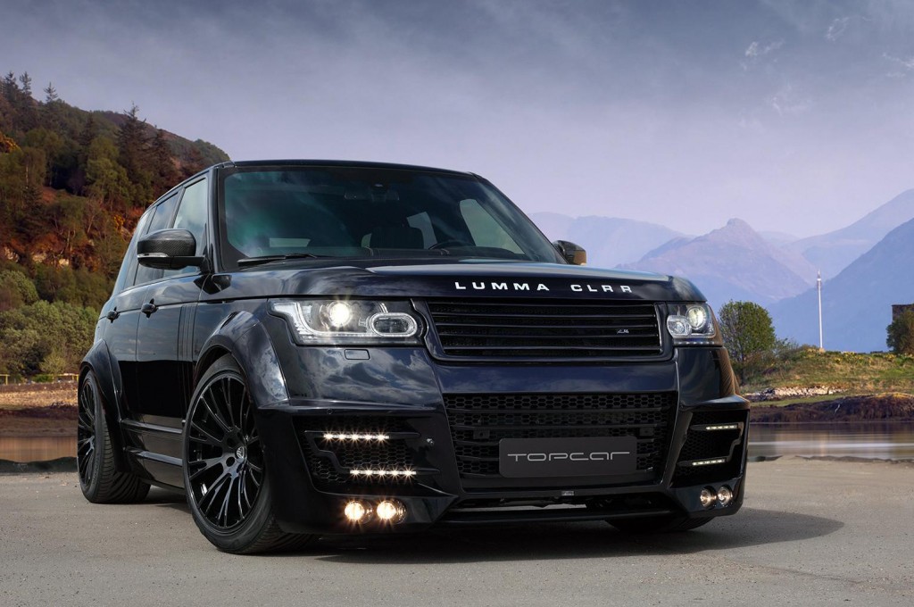 Range Rover Vogue 2013 Lumma CLR R black in Russia