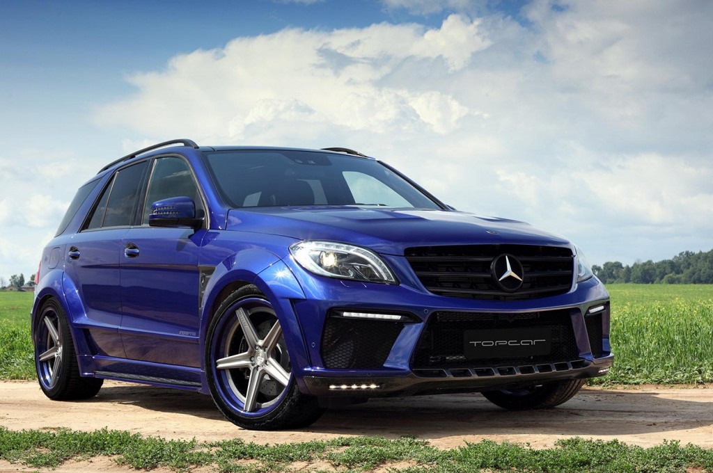 Mercedes Benz ML500 INFERNO San Marino Blue & ADV5 SL Track Spec