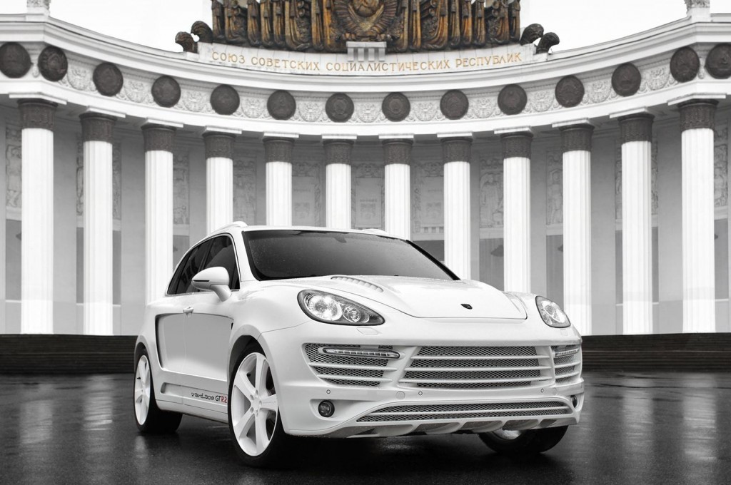 Porsche Cayenne TopCar GTR (958.1) White and White