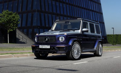 Mercedes-Benz G-class INFERNO white and silver