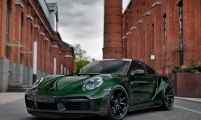 Porsche 992 Stinger GTR Limited Carbon Edition green