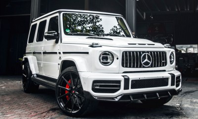 Classic white & black G63 with INFERNO LIGHT