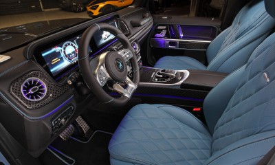 2024 Mercedes AMG G63 4x4² vehicle interior