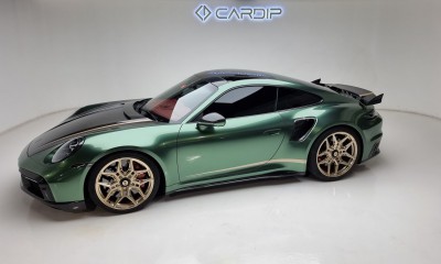 Porsche 992 Stinger light pack green