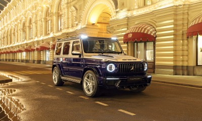 Mercedes AMG G63 INFERNO yachting