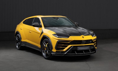 Lamborghini URUS yellow