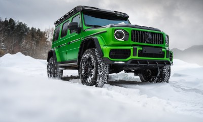 Mercedes AMG G63 4x4² green