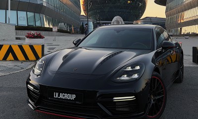 Porsche Panamera GT Edition black