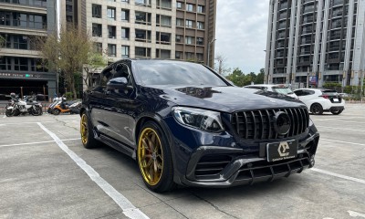 Mercedes-Benz GLC Coupe INFERNO blue