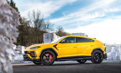 Lamborghini Urus Yellow TopCar design & Manhart