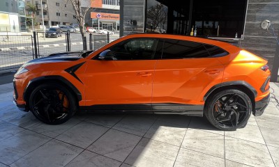 Two Lamborghini Urus