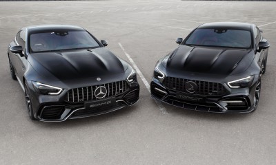 Two Mercedes-Benz AMG GT 4-Door Coupe