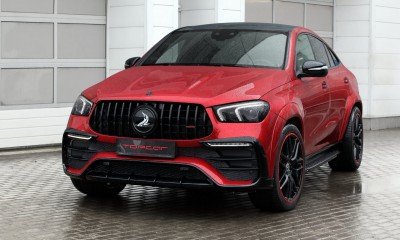 Mercedes-Benz GLE Coupe INFERNO bright red