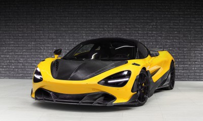 MClaren 720s FURY in a toxic yellow color