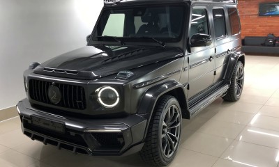 Mercedes Benz G63 AMG Inferno Carbon Gray (video)